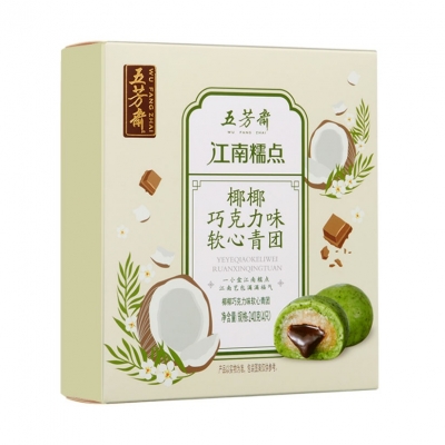 60克×4椰椰巧克力味軟心青團